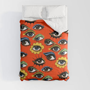 Eye Pattern Comforter